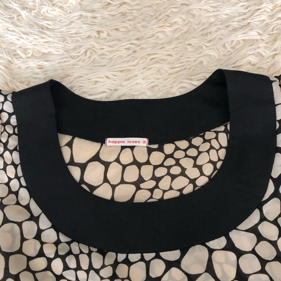 "Hippy loves it" tunic top - Picture 3 of 4